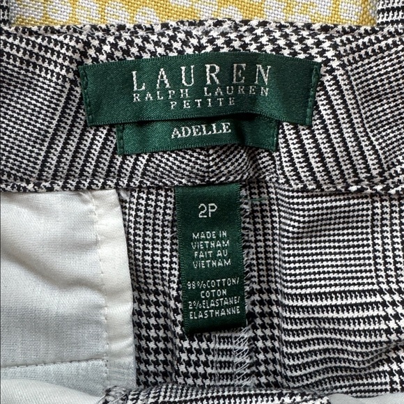 Ralph Lauren Gray Plaid Pants - Picture 3 of 4